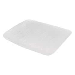 Style Selections 16-in W x 20-in L x 2-in H Microfiber Drying Mat in the  Dish Racks & Trays department at