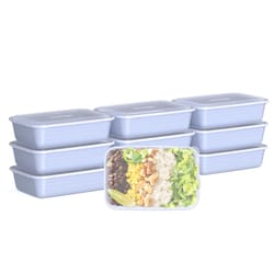 Bentgo 32 oz Periwinkle Meal-Prep Container 10 pk