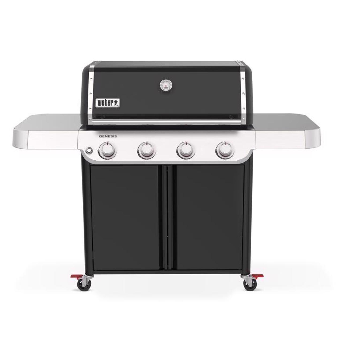 Weber Genesis E 415 4 Burner Liquid Propane Grill Stainless Steel Mfr 1500367 Ace Hardware