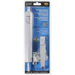 Wright 1-3/4 in. D X 1-3/4 in. L White Steel Lanai Door Repair Kit 1 pk