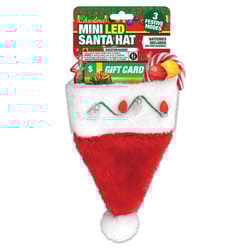 Magic Seasons Mini LED Santa hat Christmas Hat 1 pk