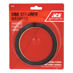 Ace 3-1/2 in. D Rubber Basket Strainer Washer 1 pk