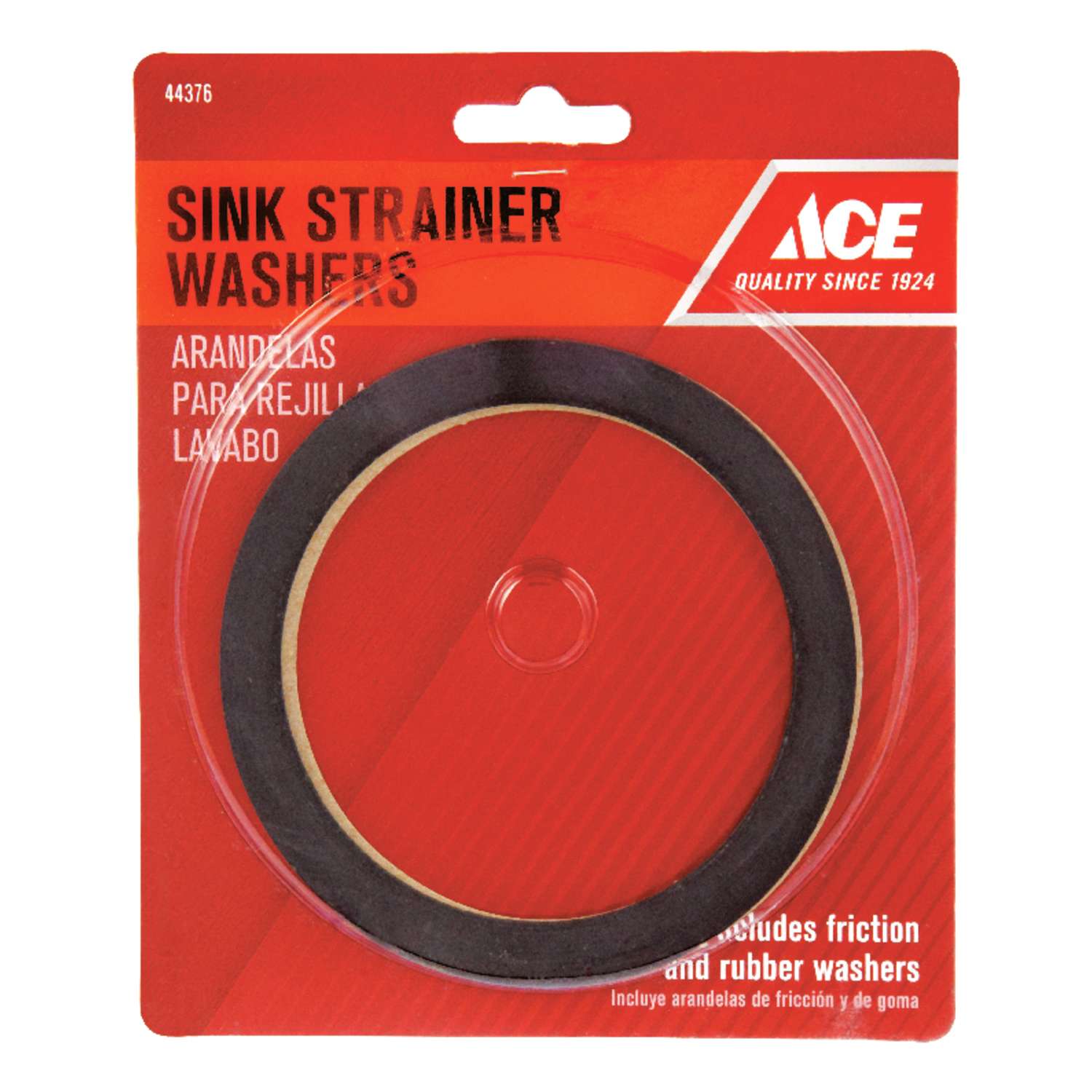 Ace 31/2 in. D Rubber Basket Strainer Washer 1 pk Ace Hardware