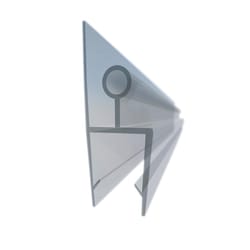 The Water Stopper 48 in. H X 2 in. W Clear Shower Door Sweep