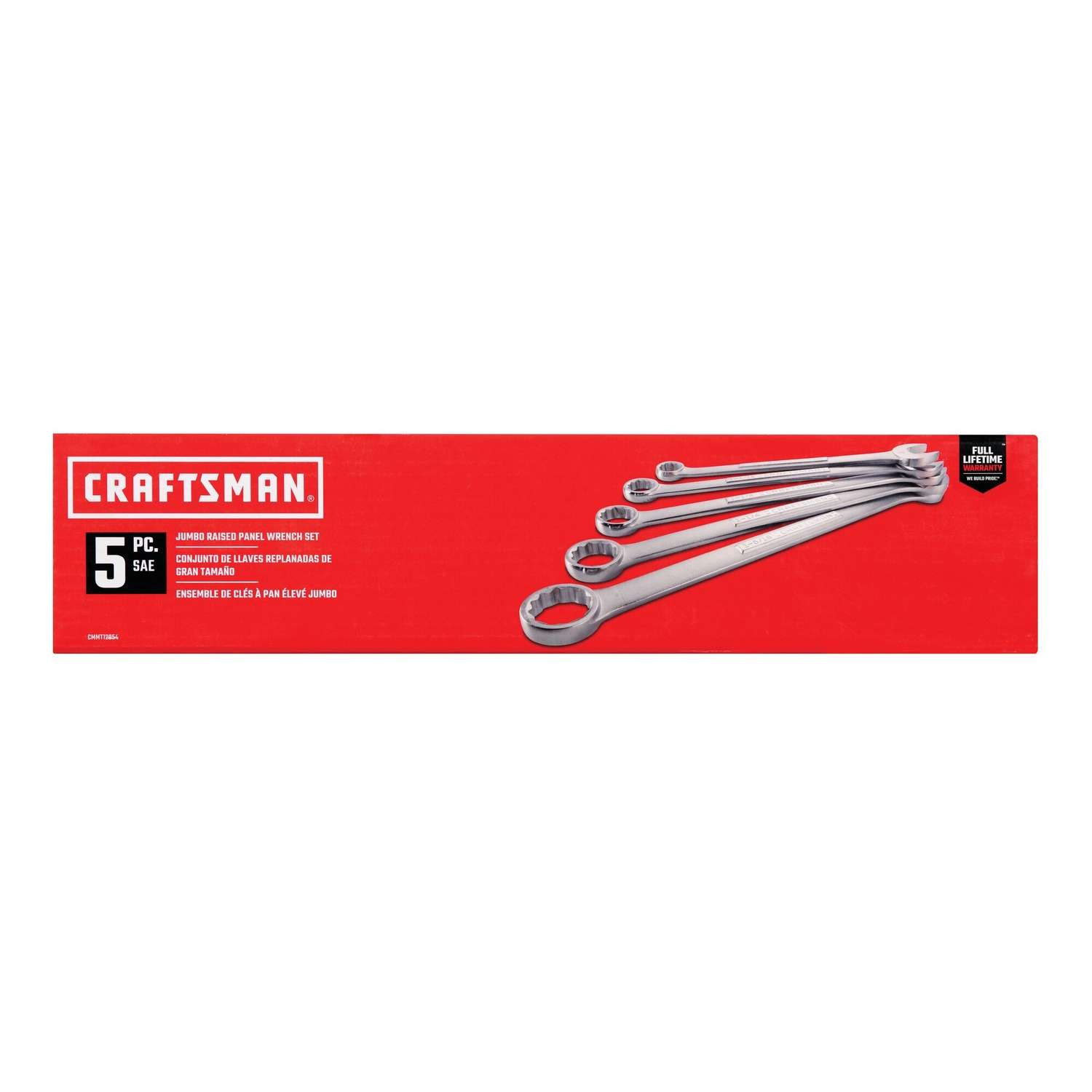 Craftsman 12 Point SAE Jumbo Combination Wrench Set 5 pc Ace