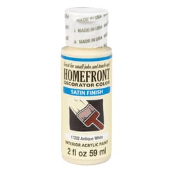 Homefront Satin Antique White Hobby Paint 2 oz