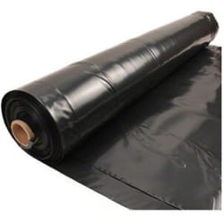 Berry Plastics Film-Gard Plastic Sheeting 4 mil X 16 ft. W X 50 ft. L Polyethylene Black