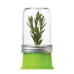 Jarware Green Plastic Herb Saver Lid
