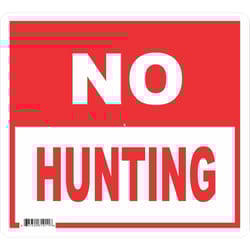 Signs Up English White Informational Sign 11.5 in. H X 12.75 in. W