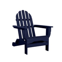 Durogreen Tangent Classic Navy Blue HDPE Frame Adirondack Foldable Chair