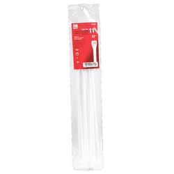 Gardner Bender 11 in. L White Cable Tie 12 pk