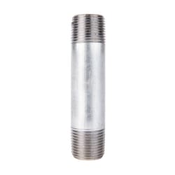 STZ Industries 1/2 in. MIP each X 1/2 in. D MIP Galvanized Steel 3-1/2 in. L Nipple