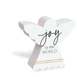 P. Graham Dunn Black/White Joy to the World Sign 3.25 in.