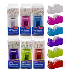 Bazic Products 3/4 in. W X 500 in. L Mini Desktop Tape Dispenser
