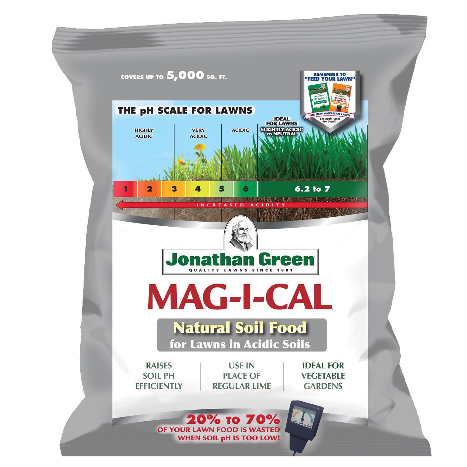 Jonathan Green Mag-I-Cal for Lawns in Acidic Soil Organic Soil ...