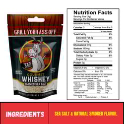 Grill Your Ass Off Whiskey Seasoning Salt 4 oz