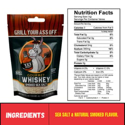 Grill Your Ass Off Whiskey Seasoning Salt 4 oz