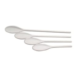 Chef Craft White Plastic Poly spoons