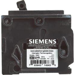 Siemens 40 amps Standard 2-Pole Circuit Breaker