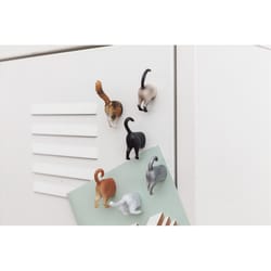 Kikkerland Assorted Vinyl Cat Butt Magnet
