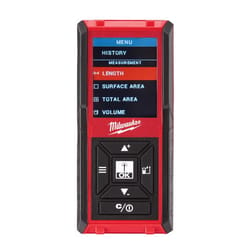 Milwaukee 4.2 in. L X 1.9 in. W Laser Distance Meter 150 ft. Red 1 pc