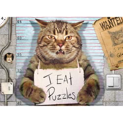Eurographics Feline Felon Jigsaw Puzzles Multicolored 500 pc