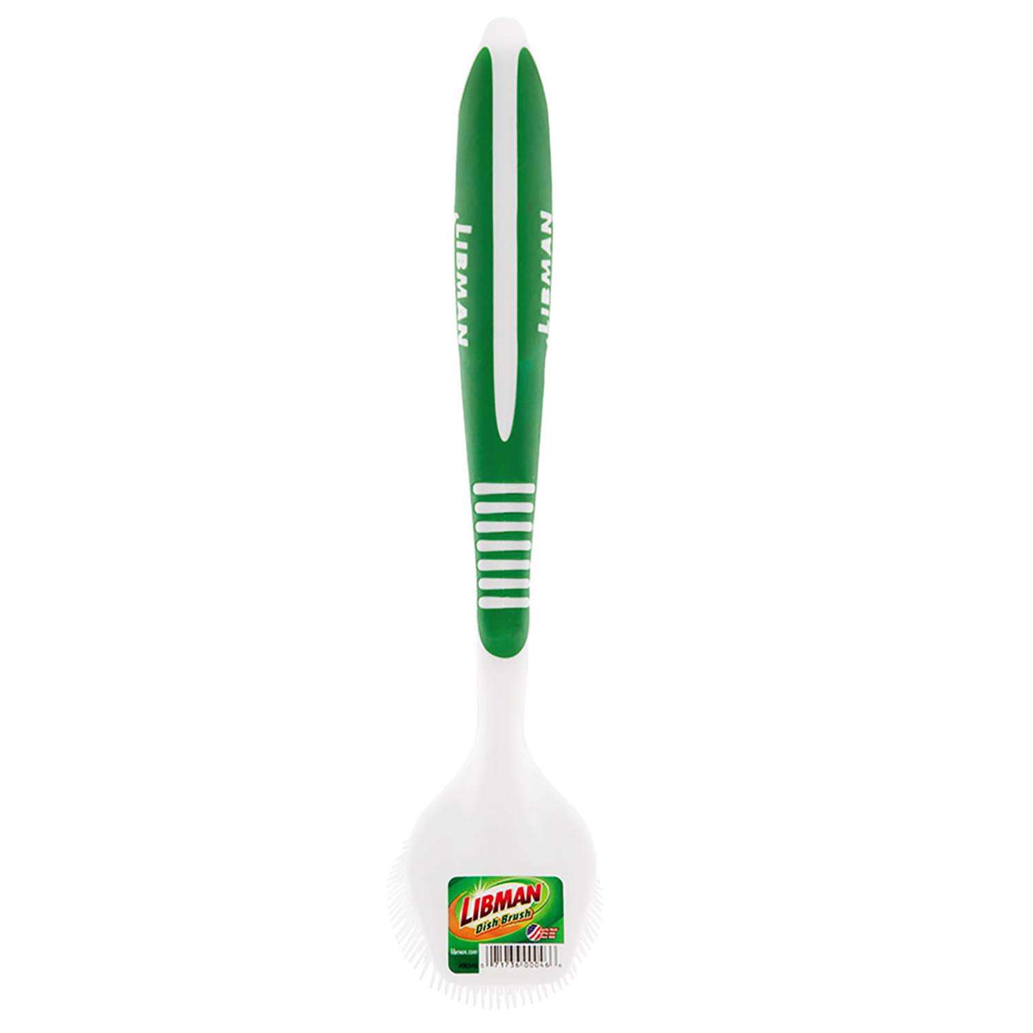 Libman® All-Purpose Dish Brush - White/Green, 1 ct - Baker's