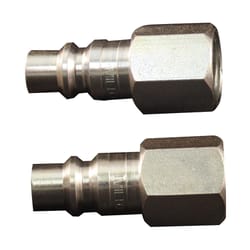 Milton Steel Air Plug 3/8 in. 2 pc