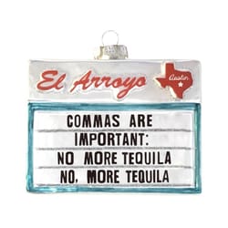 El Arroyo Multi-Colored Commas Are Important Ornament