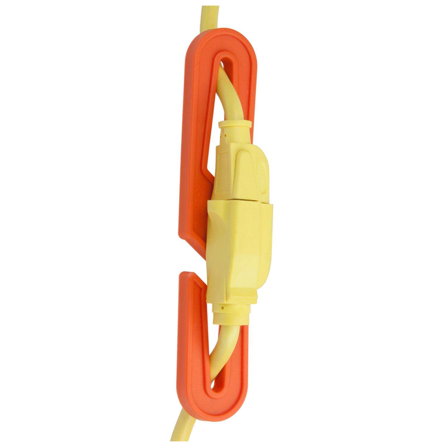 Bayco Kord-S-Lock Cable Connector Bayco K-205 Kord-S-Lock Orange Cord  Connector - Keeps Extension Cords Secure Bayco K-205 Kord-s-lock Orange  Light, image size:1500x1500