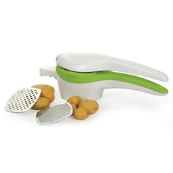 RSVP International Endurance Green/White Plastic/Stainless Steel Potato Ricer