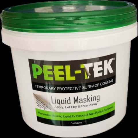 Peel-Tek 1 Qt. Multi-Surface Liquid Masking & Peelable Protective Surface  Coating - Bliffert Lumber and Hardware