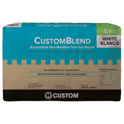 Custom Building Products CustomBlend White Thin-Set Mortar 50 lb