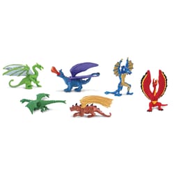 Safari Ltd. Toobs Lair of the Dragons Toy 6 pc