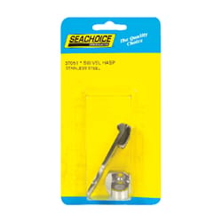 Seachoice Stainless Steel 3 in. L x 1-1/4 in. W Swivel Eye Hasp