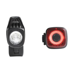 Retrospec Silicone Bike Light Kit Black