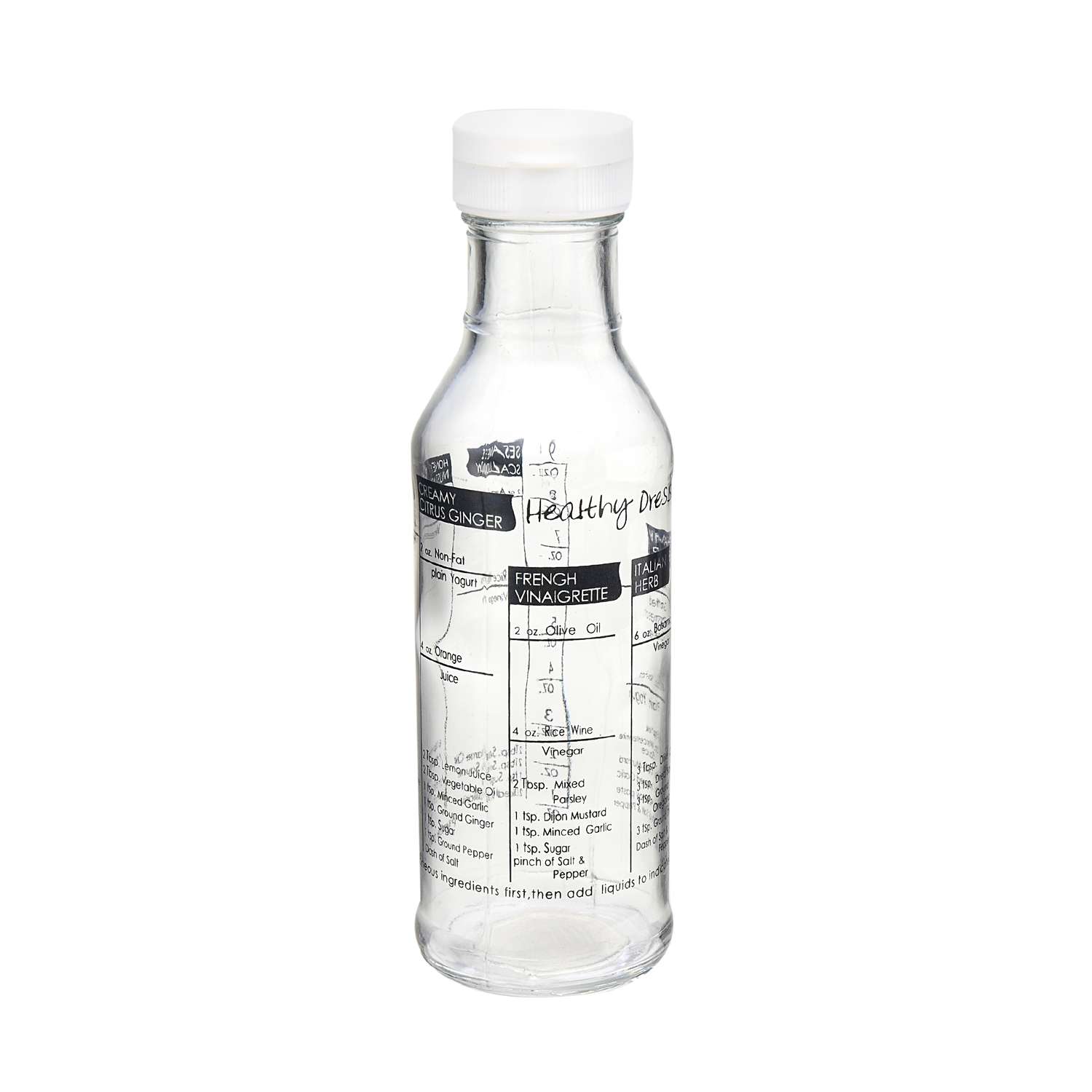 Gemco Clear Glass Salad Dressing Bottle 9 oz Ace Hardware