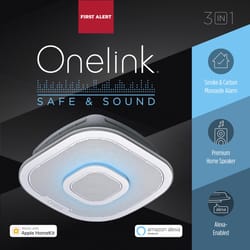 First Alert ONELINK Hard-Wired w/Battery Back-up Electrochemical/Photoelectric Connected Home Smoke