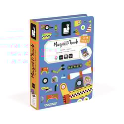 Janod Racers Magnetic Book 1 pc