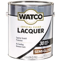 Watco Semi-Gloss Clear Oil-Based Alkyd Wood Finish Lacquer 1 gal