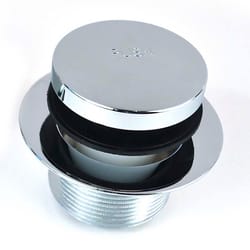 WATCO Foot Actuated 1-1/2 in. D Chrome Plated Brass Bath Tub Drain
