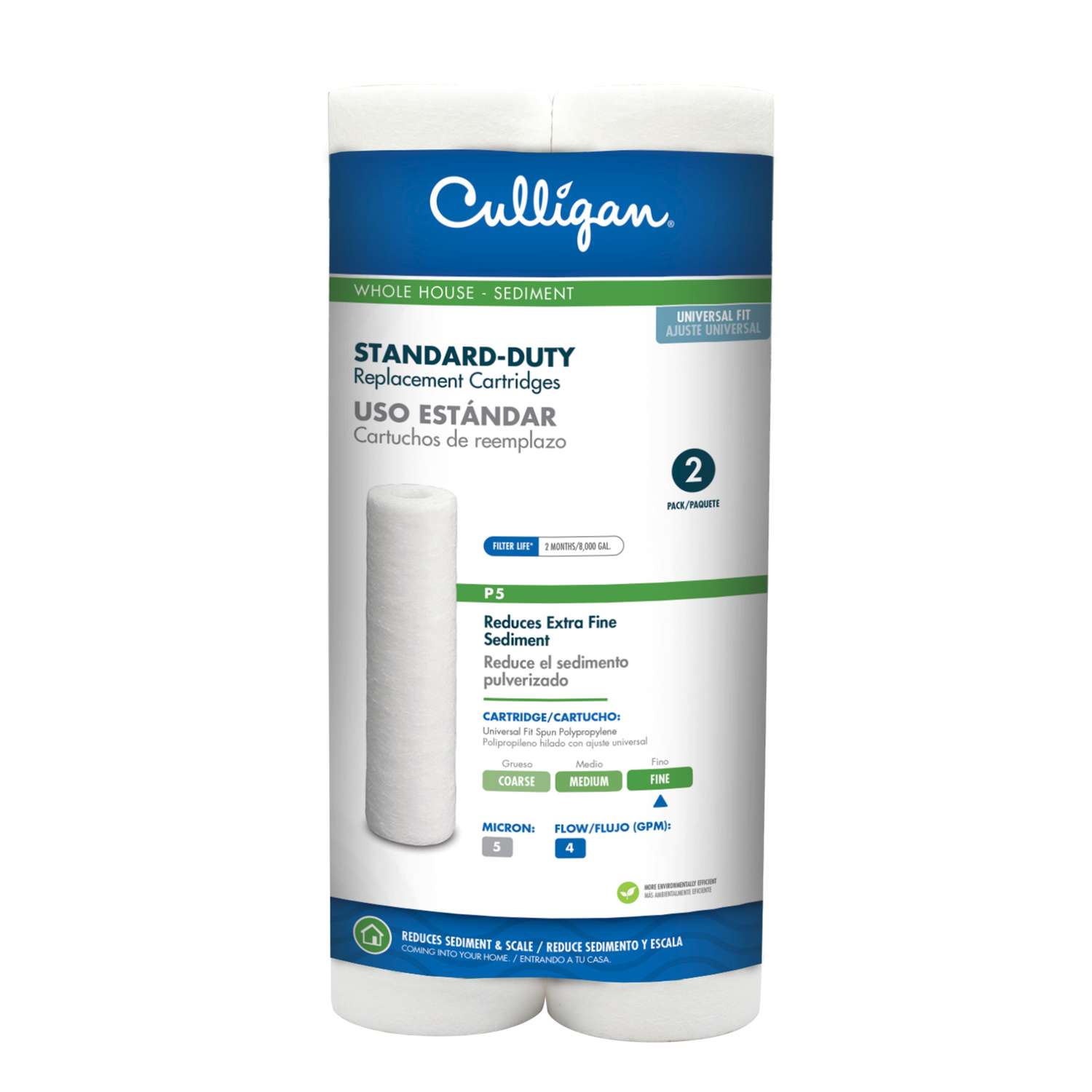 Culligan Whole House Replacement Filter For Culligan HF150/HF160/HF
