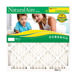 NaturalAire 20 in. W X 24 in. H X 1 in. D Synthetic 8 MERV Pleated Air Filter 1 pk
