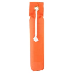 SportDog Lucky Dog Orange/White Canvas Pet Toy Regular 1 pc