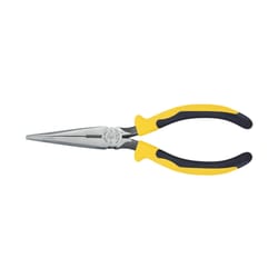 Klein Tools Journeyman 7.32 in. Plastic/Steel Long Nose Side Cutting Pliers