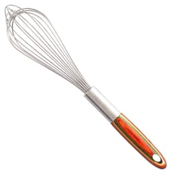 Totally Bamboo Marrakesh Multicolored Bamboo/Stainless Steel Whisk