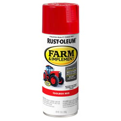 Rust-Oleum Farm & Implement Indoor and Outdoor Gloss Toolbox Red Oil-Based Enamel Rust Prevention Pa