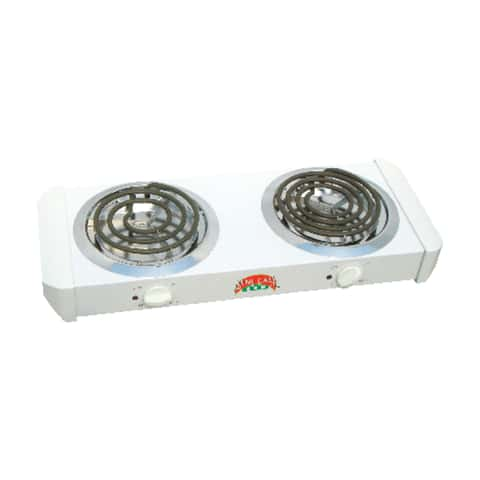 Bene Casa Double Cast Iron Burner w/ Stand & Griddle Station (Single)