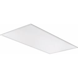 Lithonia Lighting 50 W LED Flat Panel 1.7 in. H X 23.8 in. W X 47.8 in. L