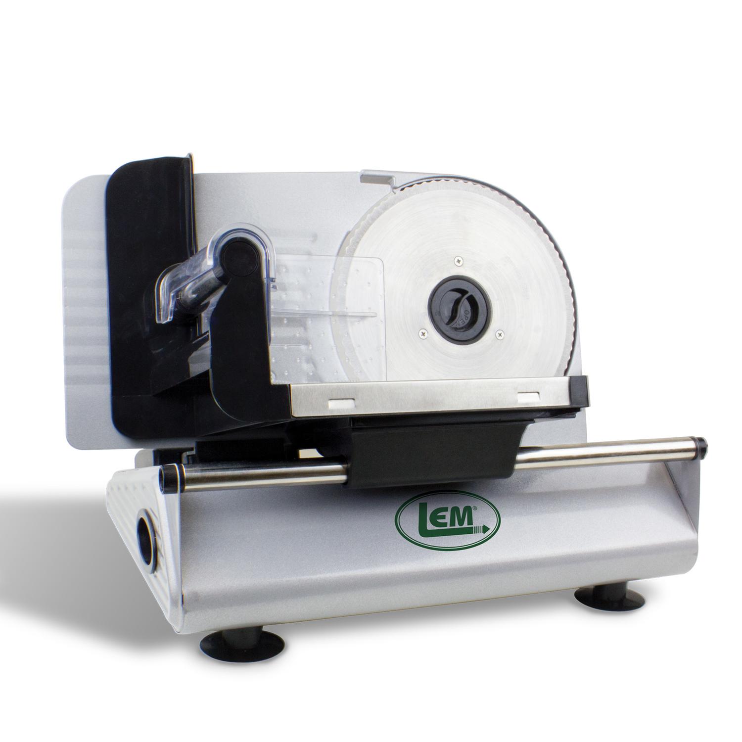 LEM Silver 1 speed Meat Slicer 7.5 in. Sansujyuku sansujyuku.com